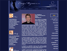 Tablet Screenshot of drmezrow.com
